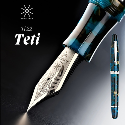 Maiora Ti22 Teti fountain pen