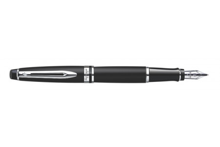 Waterman Expert matt black ct fountain pen Waterman Expert nero opaco ct stilografica