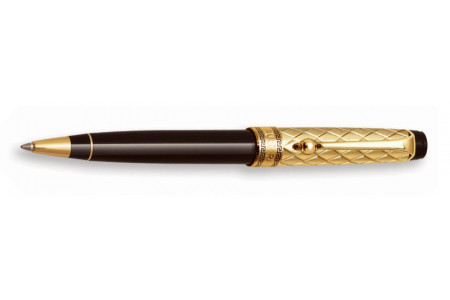 Aurora Optima riflessi cappuccio oro massiccio sfera Aurora Optima riflessi solid gold cap ballpoint