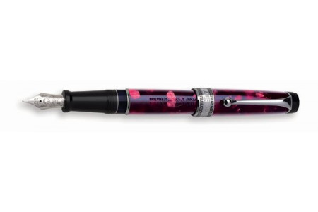 Aurora Optima burgundy fountain pen