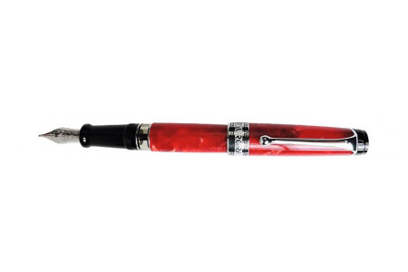 Aurora Optima red fountain pen