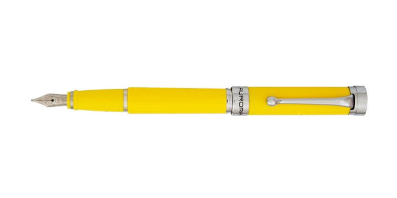 Aurora Edo yellow fountain pen