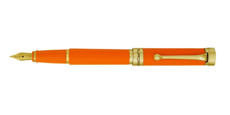 Aurora Edo orange fountain pen