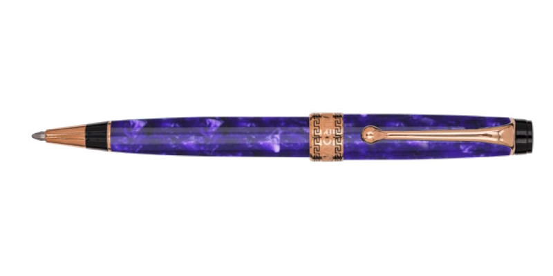 Aurora Optima purple ballpoint