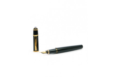 Cartier Mini Diabolo gold trim fountain pen