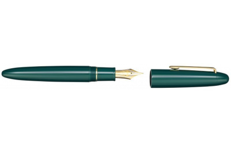 Sailor King Of Pen Urushi gold trim green fountain pen 