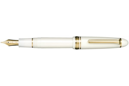 Sailor 1911 Large Series Large White gold trim fountain pen 