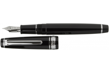 Sailor Professional Gear Slim Sapporo black rhodium trim fountain pen 