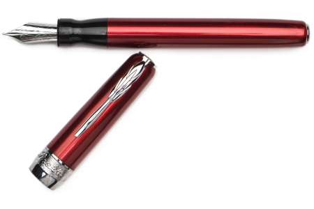 Pineider Full Metal Jacket army red fountain pen 
