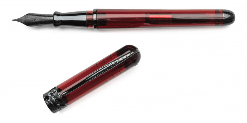 Pineider Avatar UR Demo Black Wine Red fountain pen