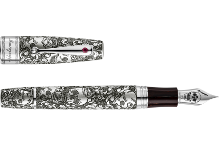 Montegrappa Skulls & Roses stilografica 