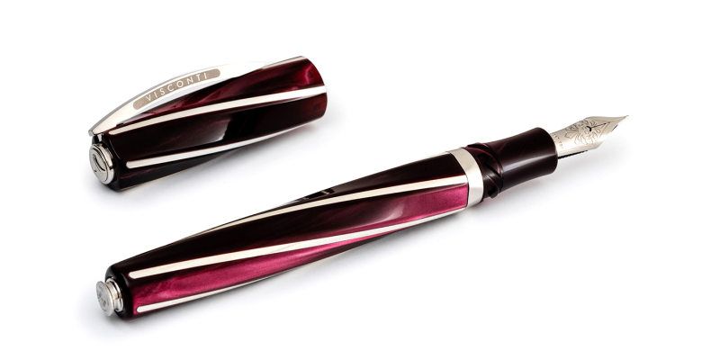 Visconti Divina Elegance Burgundy fountain pen