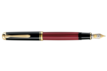 Pelikan Souveran 800 rosso-nero stilografica 