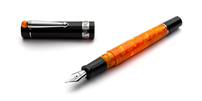 Dolcevita Emozione orange fountain pen