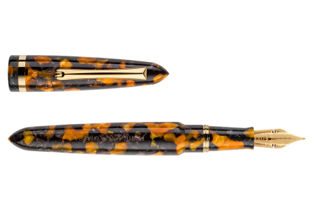 Montegrappa Venetia Havana Amber fountain pen