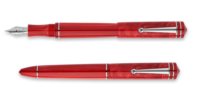 Delta Write Balance Red ST fountain pen
