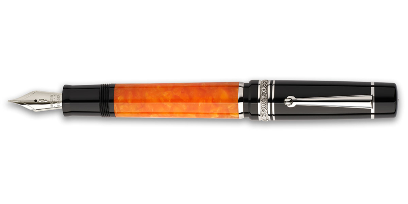 Delta DV Mid-Size K rhodium trim fountain pen