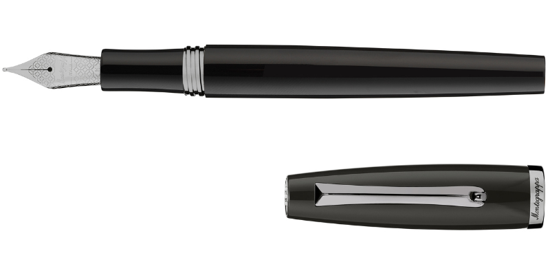 Montegrappa Manager ruthenium trim fountain pen