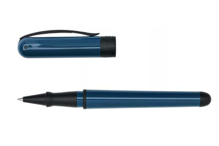 Pineider Avatar UR Lapis blu black trim roller