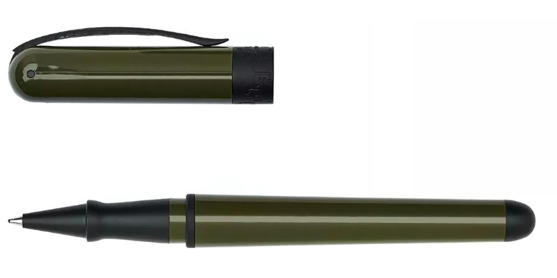 Pineider Avatar UR Military Green black trim roller