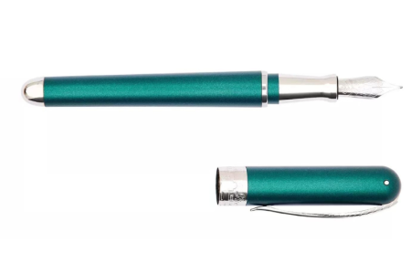Pineider Avatar UR Art Abalone Green fountain pen