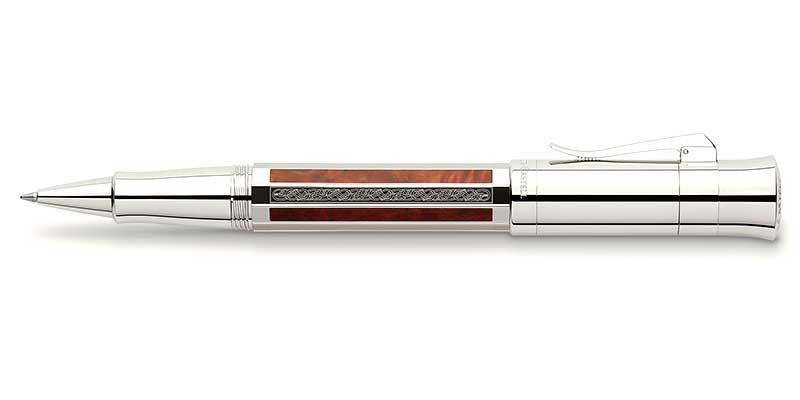 Graf von Faber-Castell Pen of the year 2017 Vikings placcata platino roller