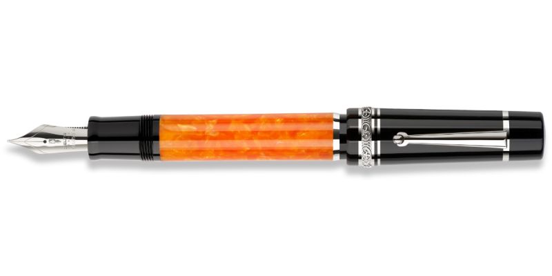 Delta DV Over-Size palladium trim fountain pen