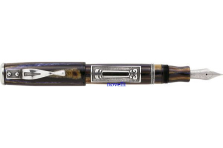 Marlen Aureus silver fountain pen Marlen Avrevs argento stilografica