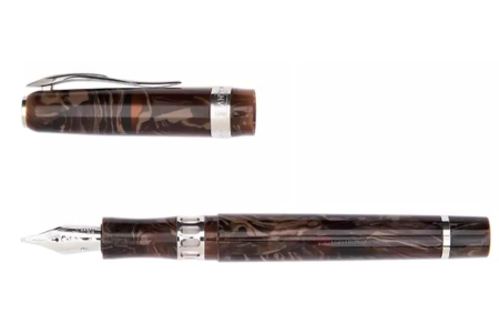 Pineider Antichi Materiali carrara marrone stilografica Pineider Antichi Materiali carrara marrone stilografica