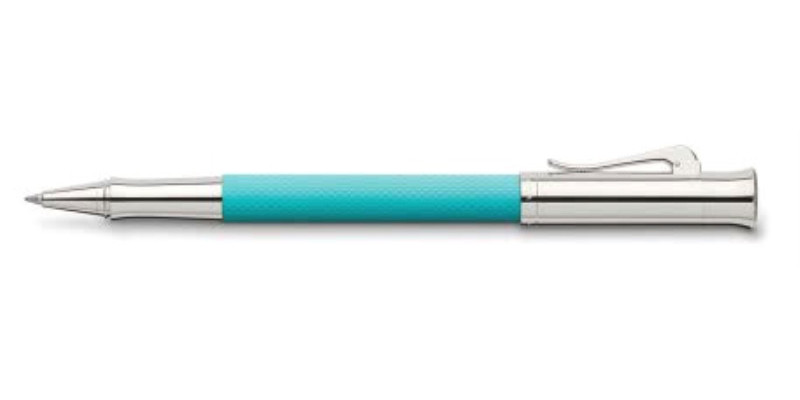 Graf von Faber-Castell Guilloche turchese roller