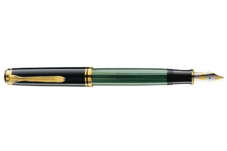 Pelikan Souveran 800 green fountain pen Pelikan Souveran 800 verde stilografica