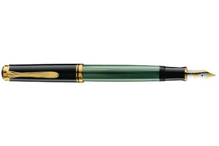 Pelikan Souveran 400 green fountain pen Pelikan Souveran 400 verde stilografica