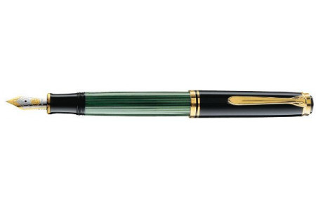 Pelikan Souveran 600 green fountain pen Pelikan Souveran 600 stilografica verde