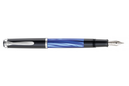 Pelikan Elegance 205 blue marbled fountain pen Pelikan Elegance 205 blue marbled stilografica