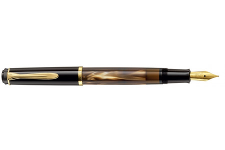 Pelikan Elegance 200 brown marbled fountain pen Pelikan Elegance 200 brown marbled stilografica
