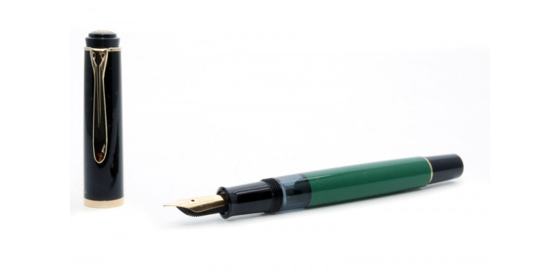 Pelikan Elegance 251 black green fountain pen: details and price